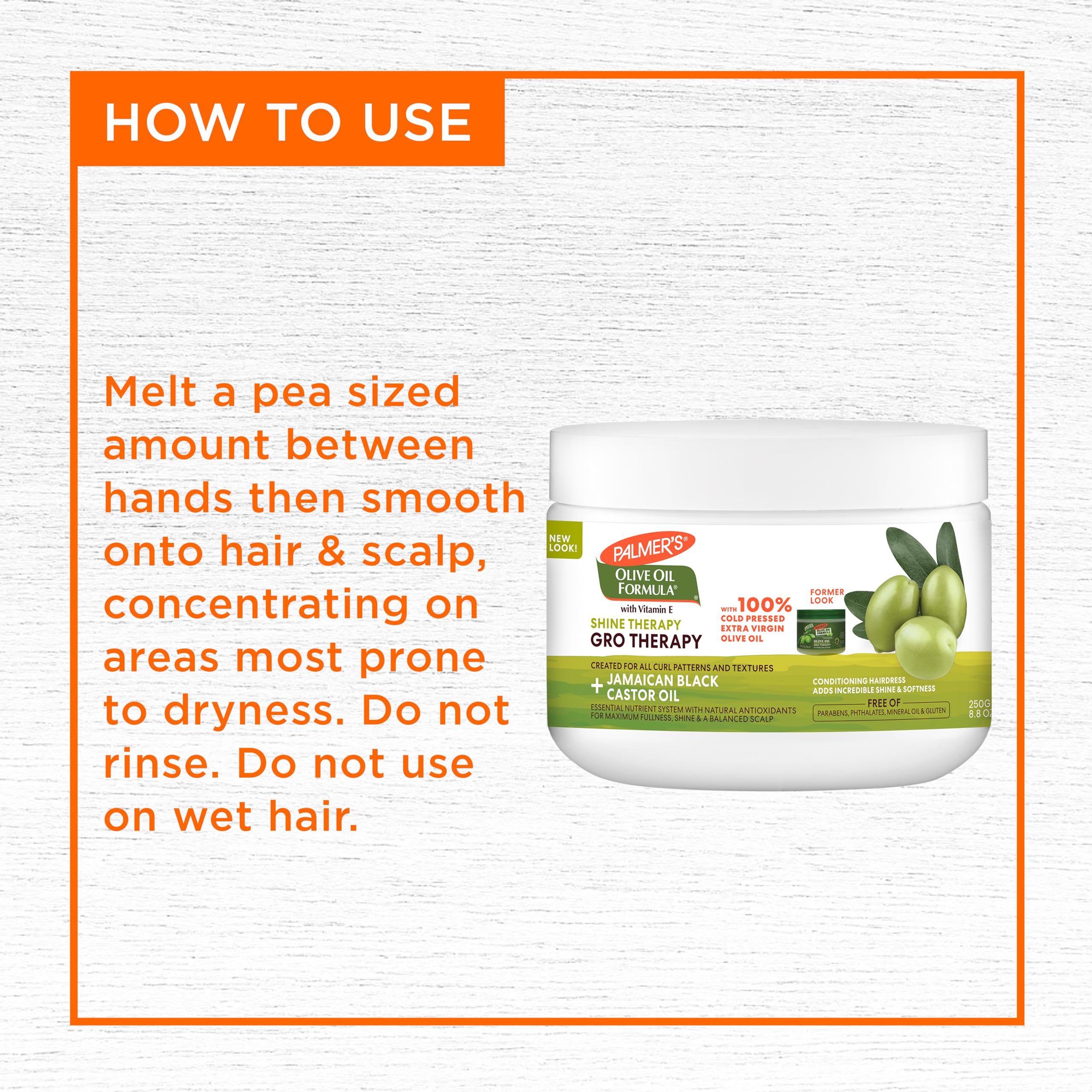 Palmer's Olive Oil Formula Gro Therapy, 8.8 Ounce (Pack of 2)